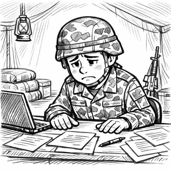 Army Man Frustrated For Incomplete Documentation